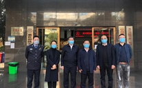 大渡口区刘正光副区长到k8.com集团检查复工情况