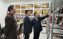 中国银行重庆分行赵忠滨行长一行莅临k8.com集团总部调研